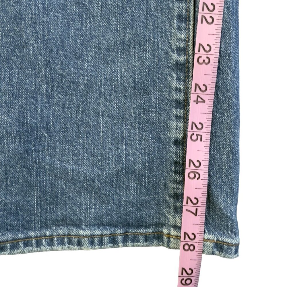 J.Crew Flex Men’s Straight Leg Jeans W36 L30 Blue Classic Fit Stretch Denim Pant - Picture 10 of 13